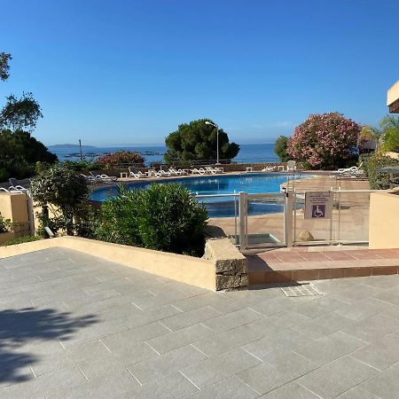 F2 Vue Mer Dans Residence Avec Piscine Ajaccio  Extérieur photo