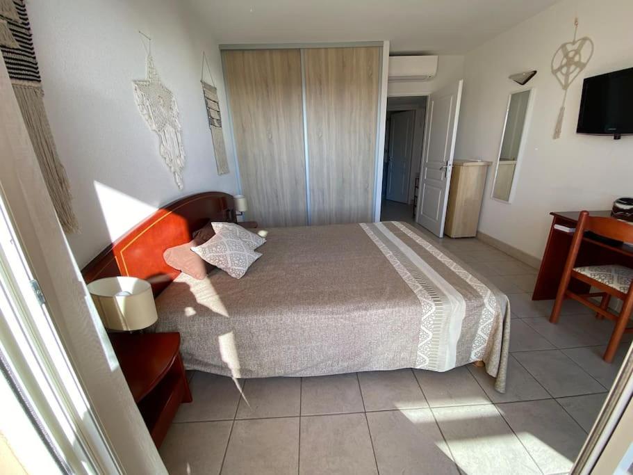 F2 Vue Mer Dans Residence Avec Piscine Ajaccio  Extérieur photo