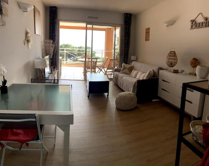 F2 Vue Mer Dans Residence Avec Piscine Ajaccio  Extérieur photo